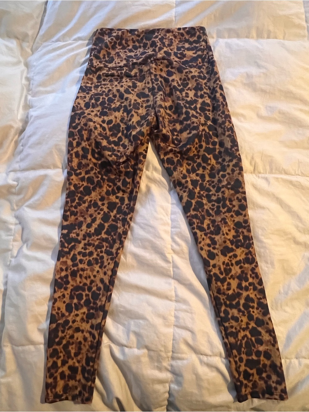 Onzie Tortoise Shell Matching Set Chic Bra Medium + High Rise Capri Small - Picture 5 of 11